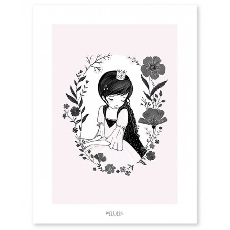 Affiche 30x40cm Princesse...