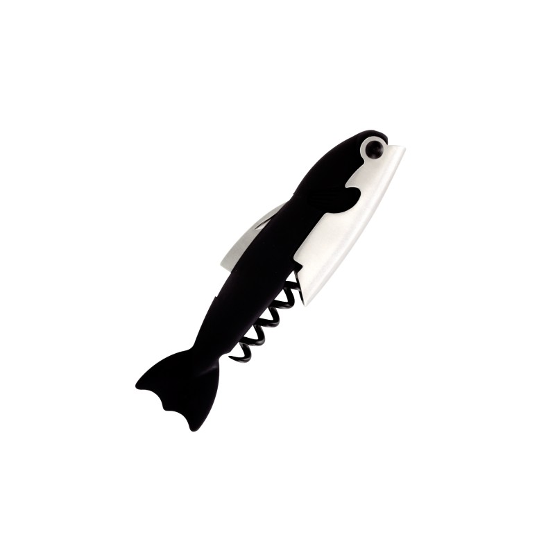 Tire Bouchon Requin Noir