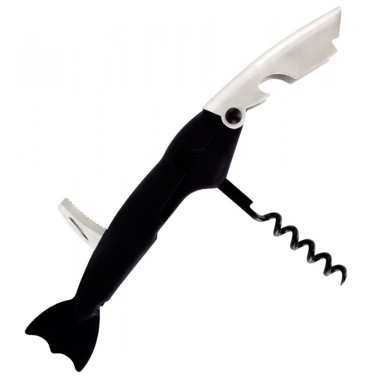 Tire Bouchon Requin Noir