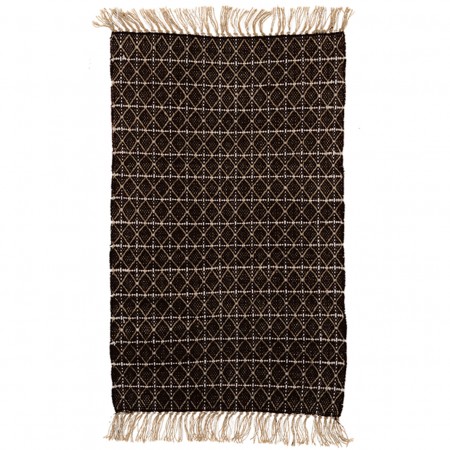 Tapis jute/coton Tribal...