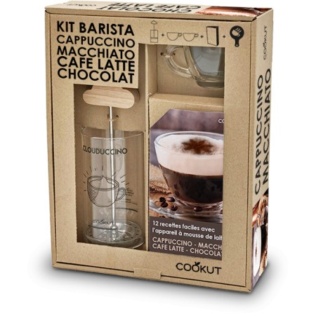 Coffret Barista - Mousseur...