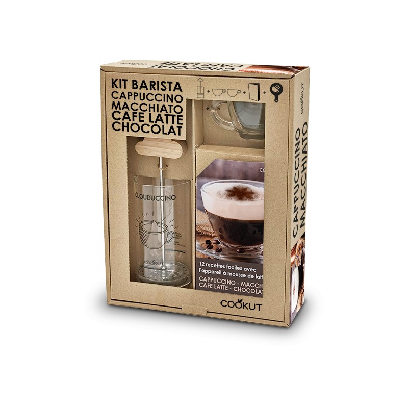 Coffret Barista - Mousseur...