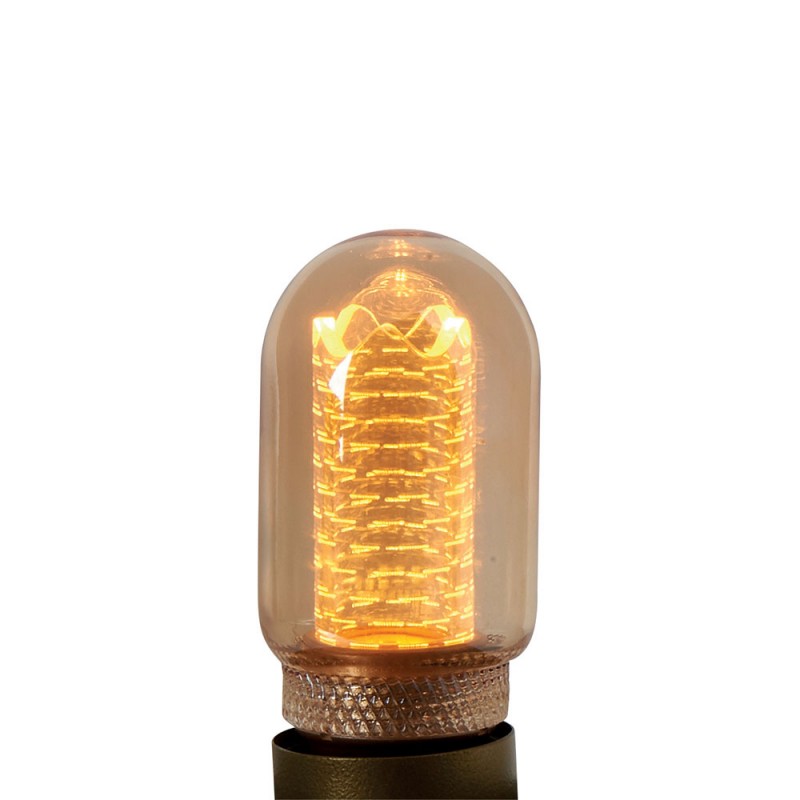Ampoule LED Vintage coloris ambré