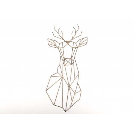Décor cerf origami