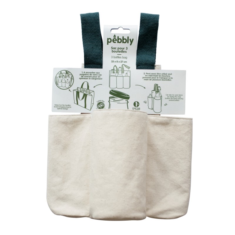 Sac à bouteilles en coton bio