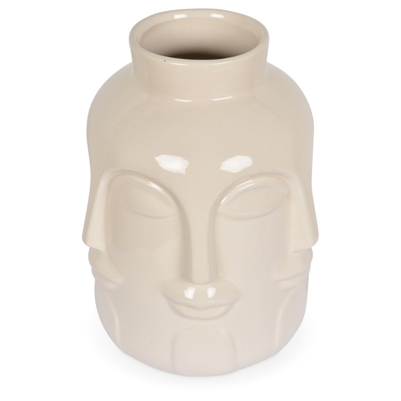 Vase ceramic Monsieur blanc...