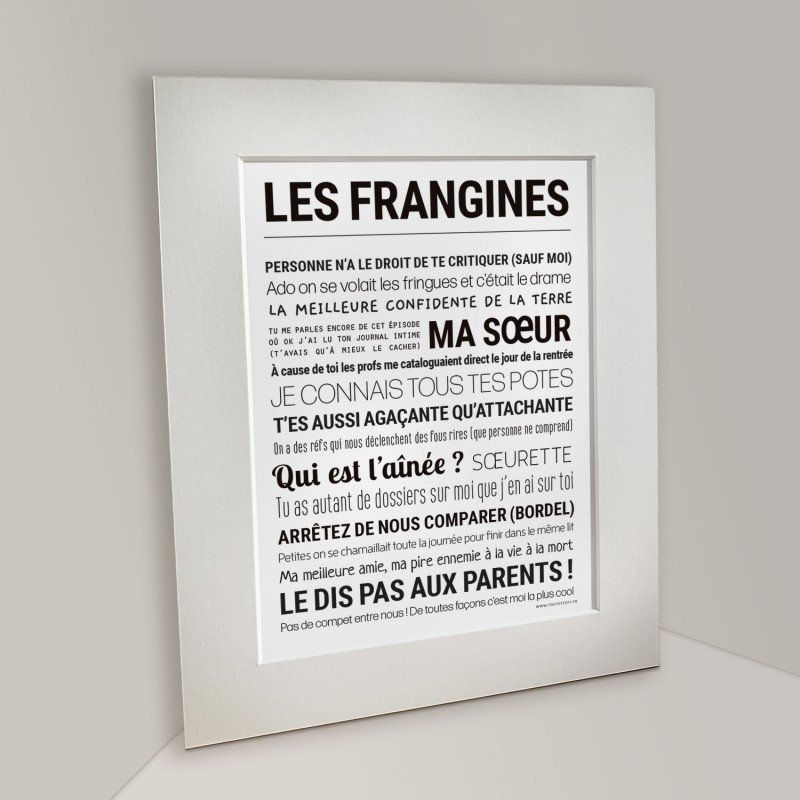 Affiche 24x30 cm - Tout est...