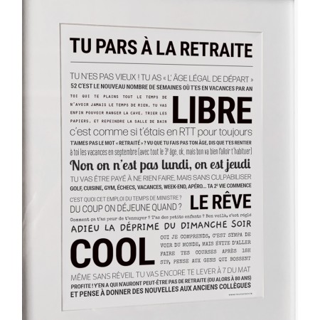 Affiche 24x30 cm - Tout est...