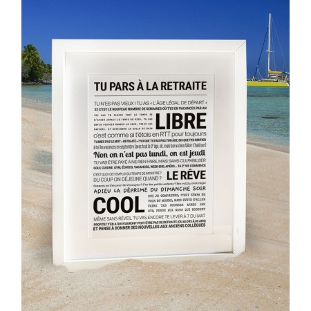 Affiche 24x30 cm - Tout est...