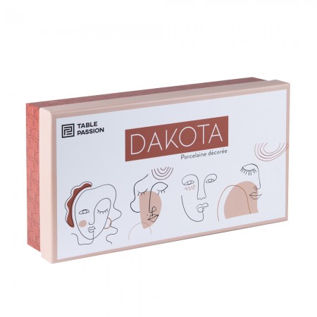 Coffret de 6 tasses Dakota...