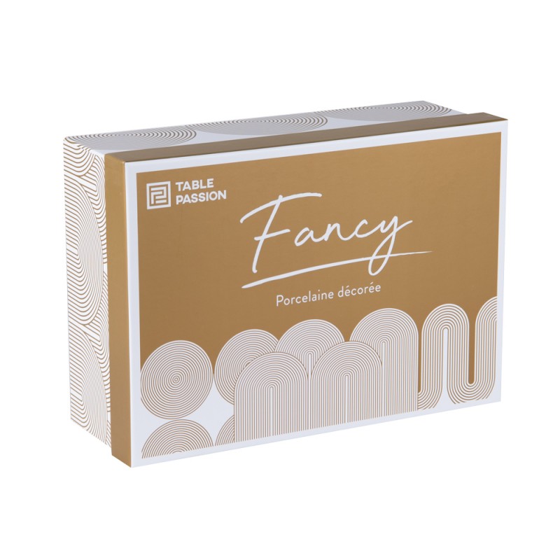 Coffret de 4 mugs Fancy 35 cl