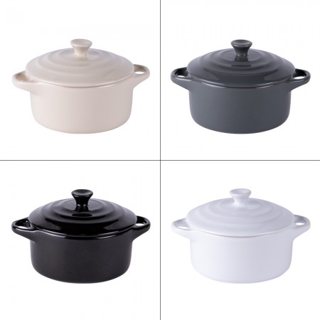 Set de 4 mini cocottes...
