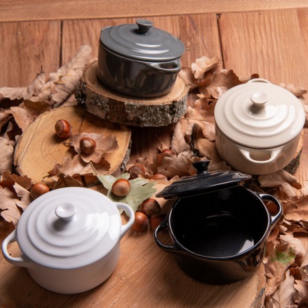 Set de 4 mini cocottes...