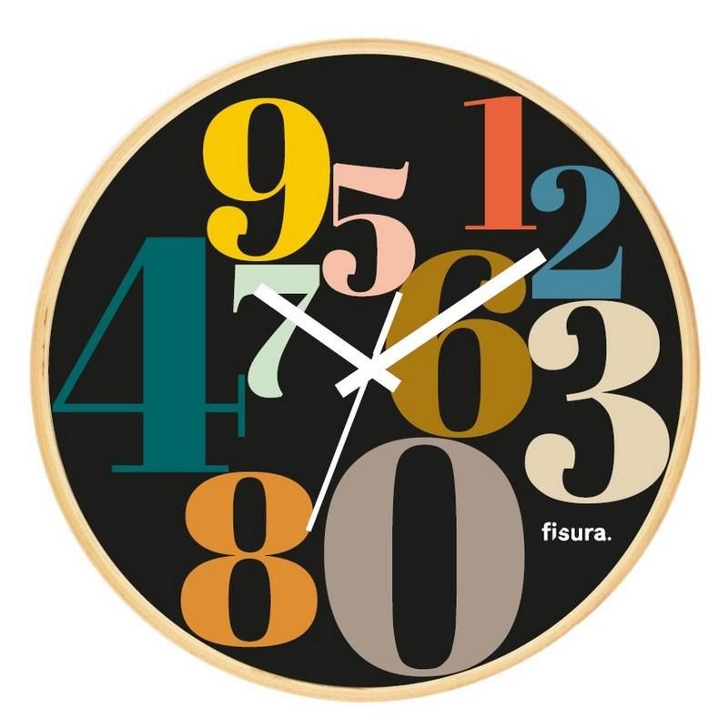 Horloge murale "chiffres"