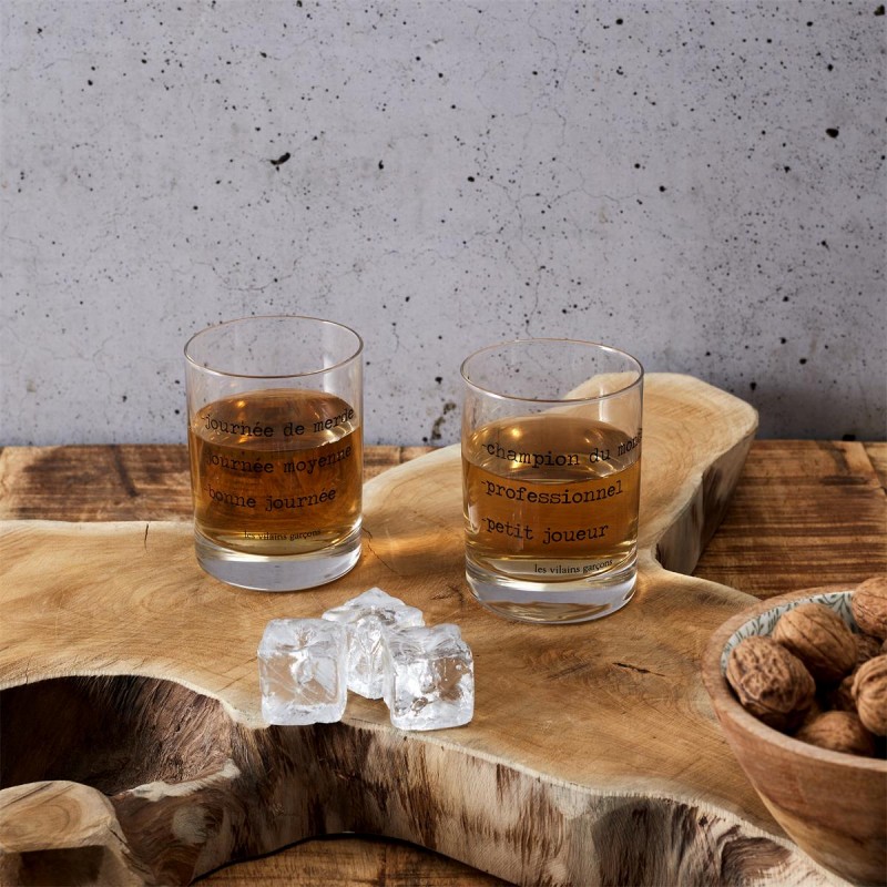 Coffret de 2 verres à whisky