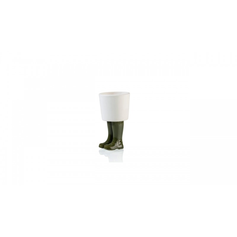 Cache-Pot Bottes Vert GM