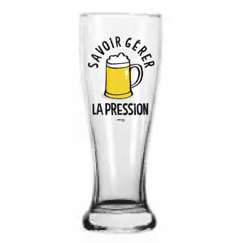 Verre a biere + dessous de...