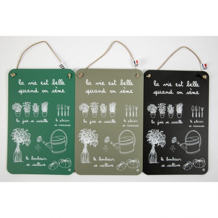 Message Pancarte 28x18 cm -...