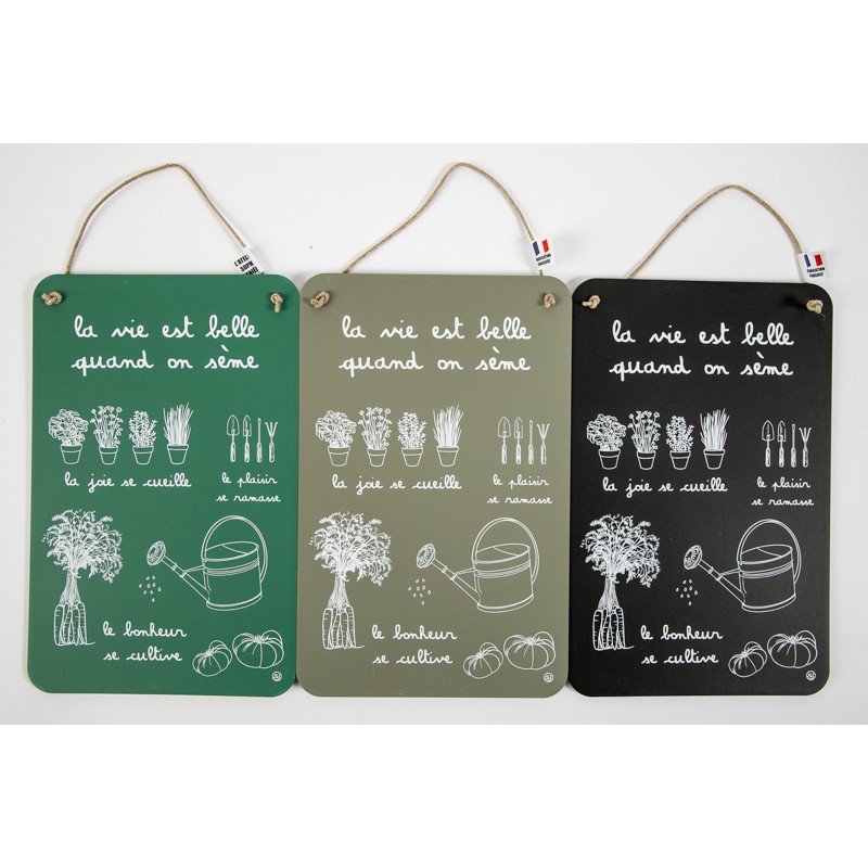 Message Pancarte 28x18 cm -...