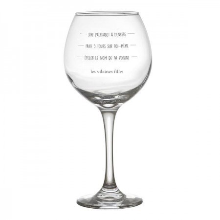 Verre à vin gradué...