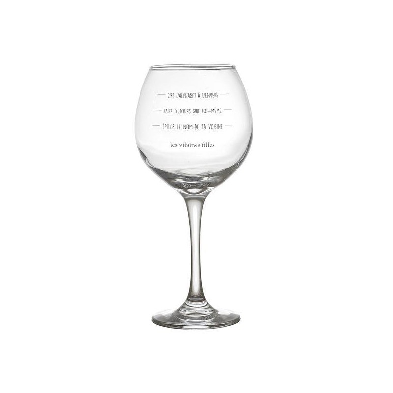 Verre à vin gradué...