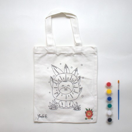 Totebag à peindre - Yuko.b