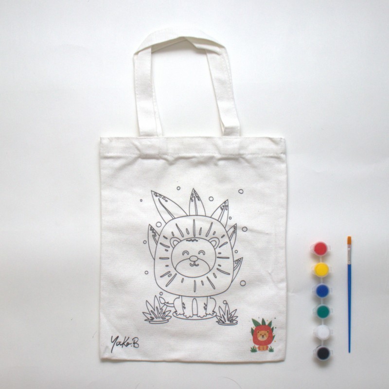 Totebag à peindre - Yuko.b