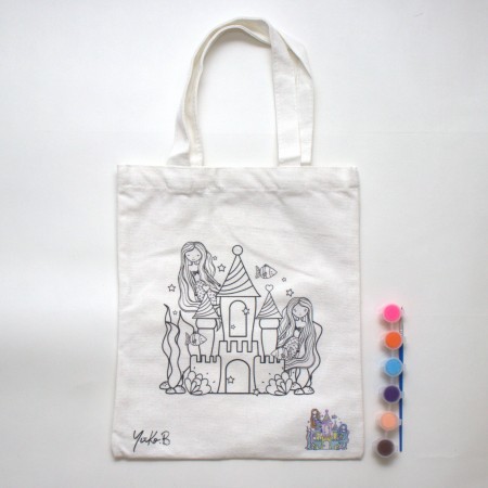 Totebag à peindre - Yuko.b