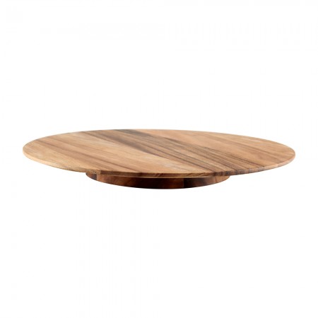 Plateau tournant en acacia...