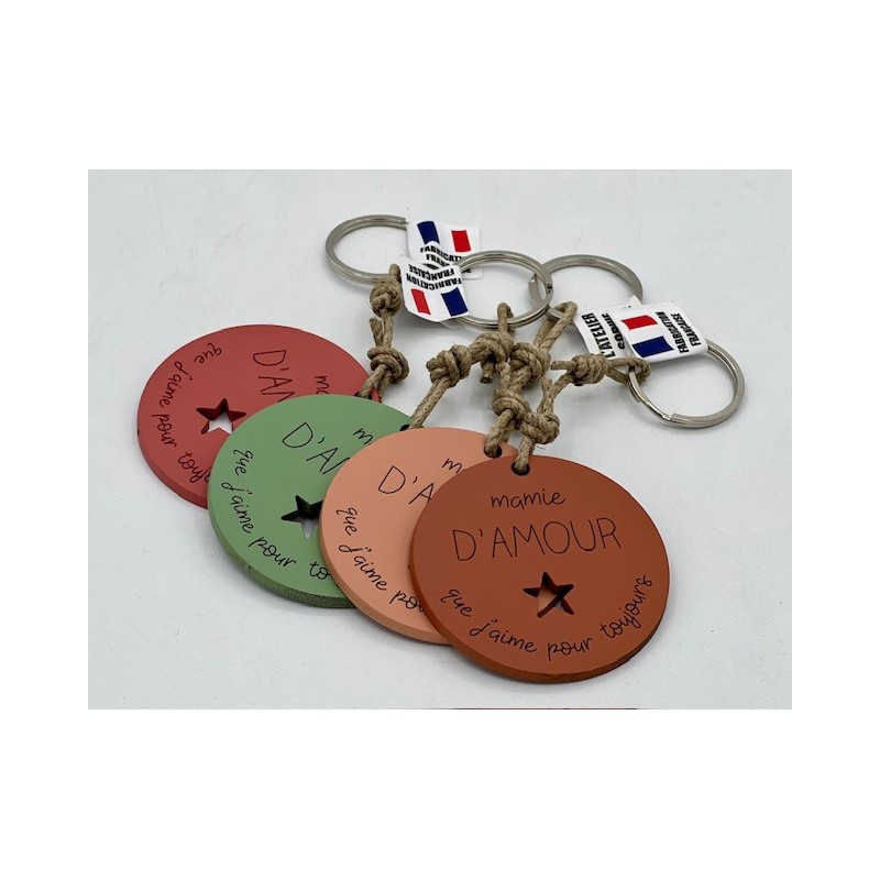 PORTE CLÉ DISQUE "LA MAISON...