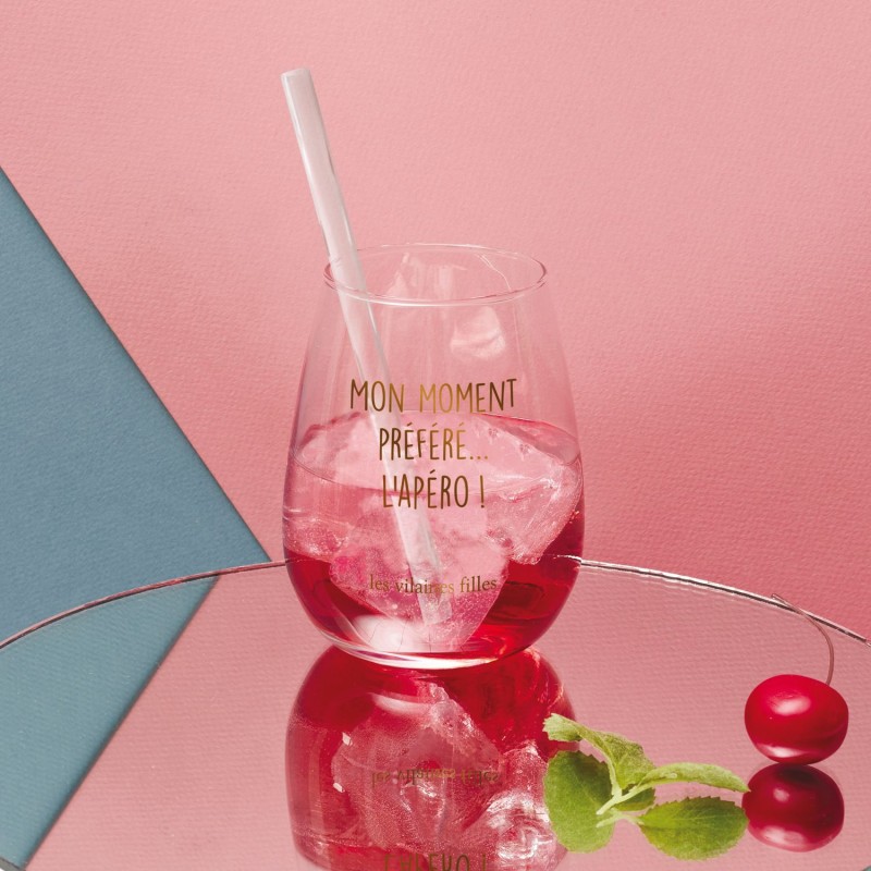 Verre à cocktail avec...