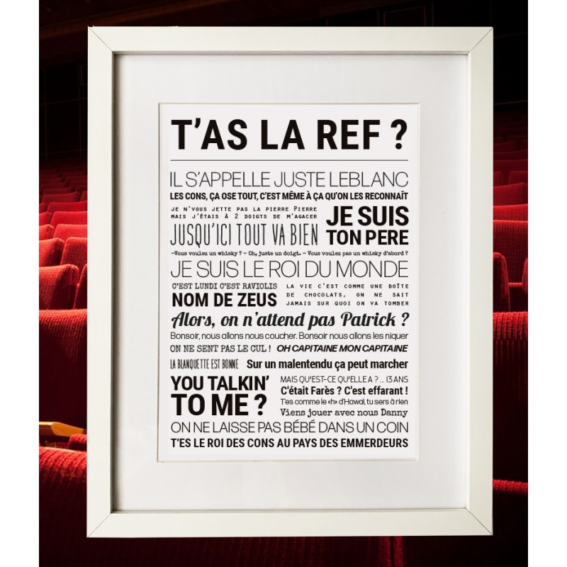 Affiche 24x30 cm - Tout est...