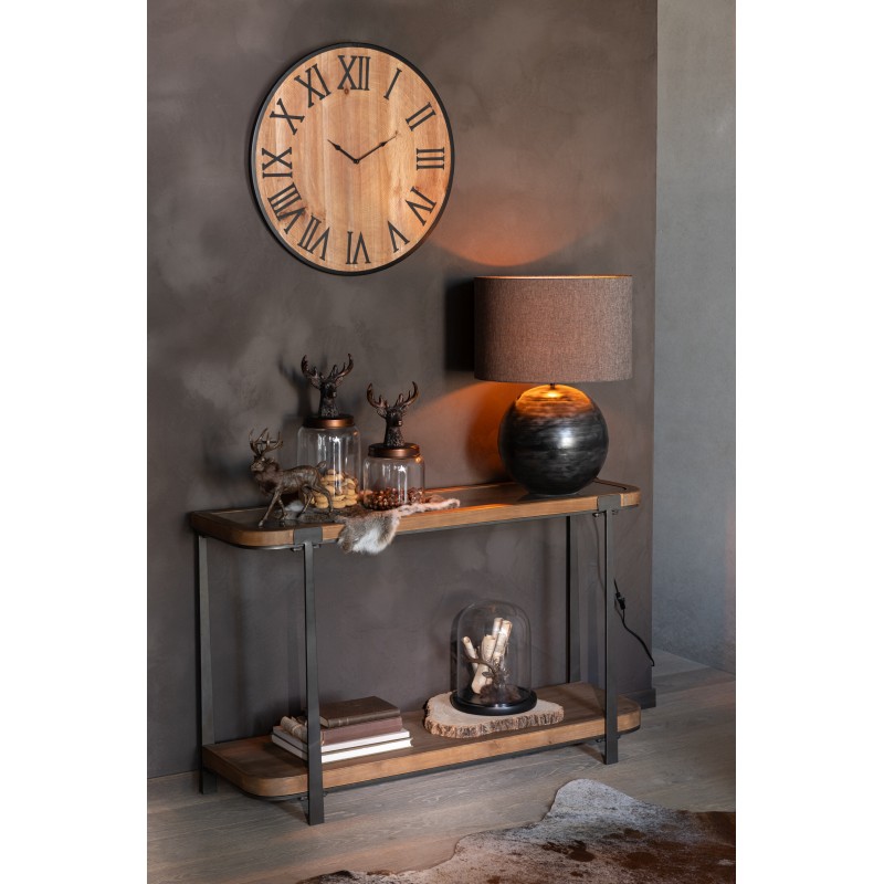 Horloge Murale Mdf/Fer...