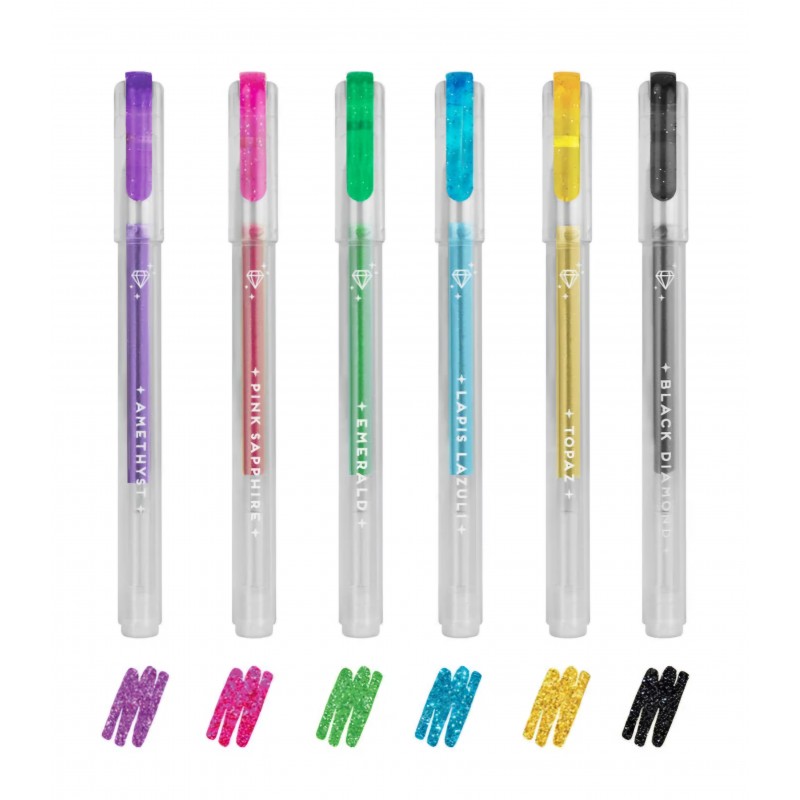 Set de 6 Mini Stylos à...
