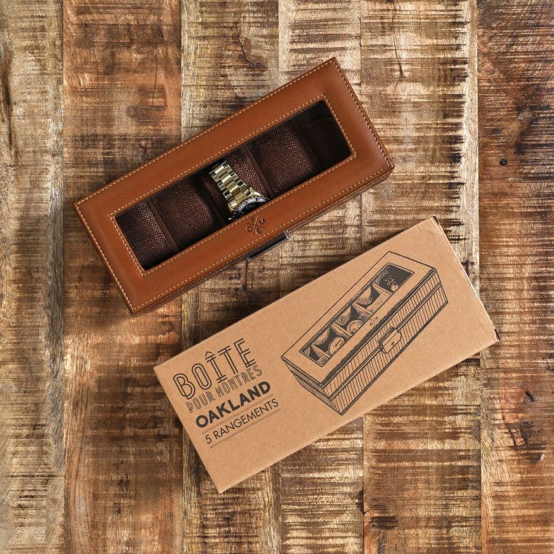 COFFRET 5 MONTRES OAKLAND