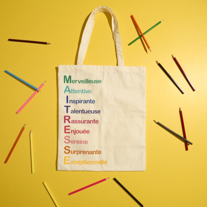 Tote bag Merci 1000 fois