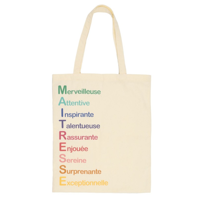 Tote bag Merci 1000 fois