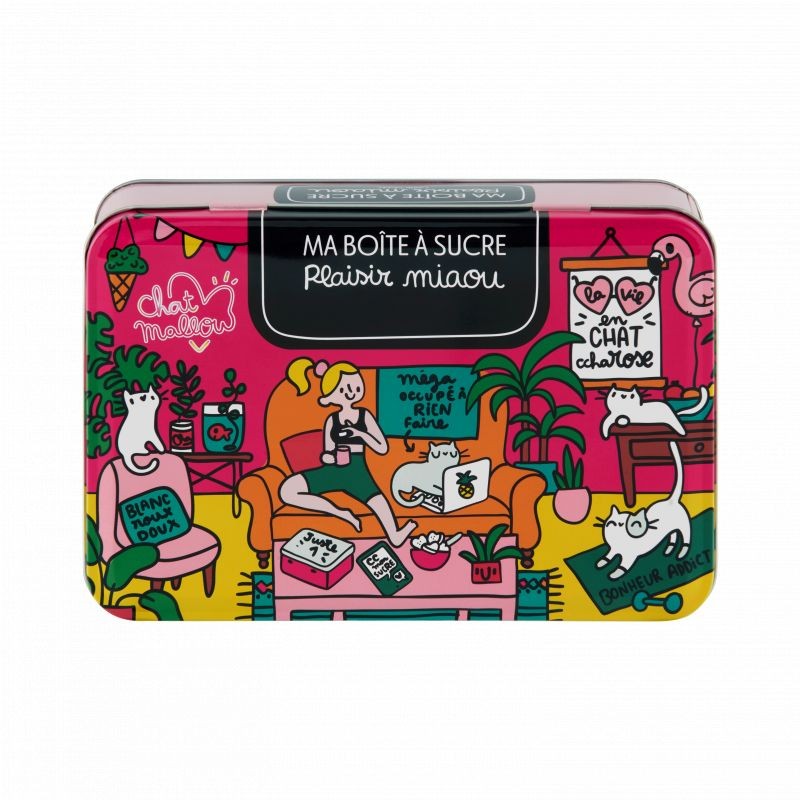 Boîte à sucre Miaou