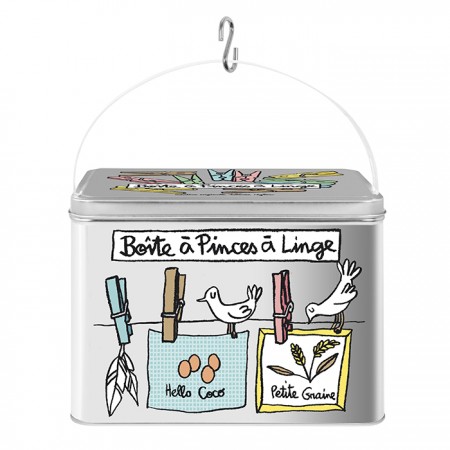 Boite à pinces à linge...