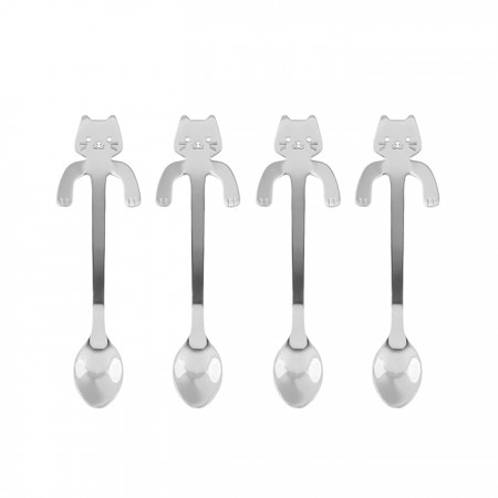 Cuillère chat perché -...