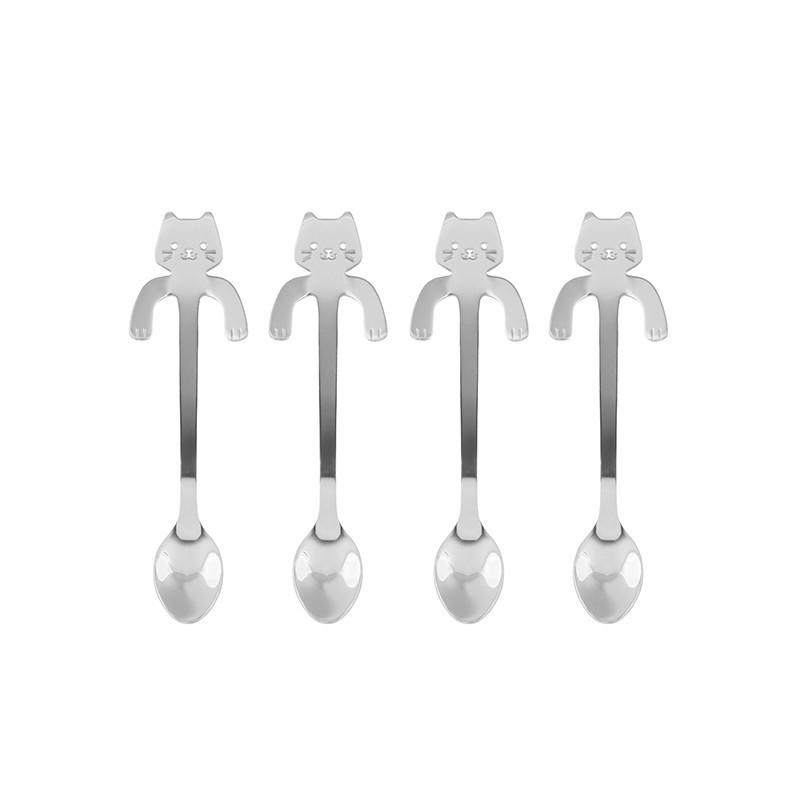 Cuillère chat perché -...