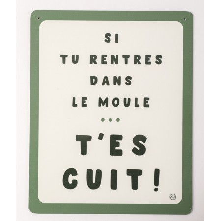 Plaque 24x30 cm