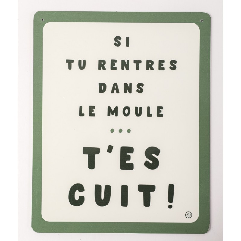 Plaque 24x30 cm
