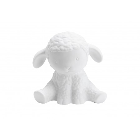 Lampe mouton porcelaine