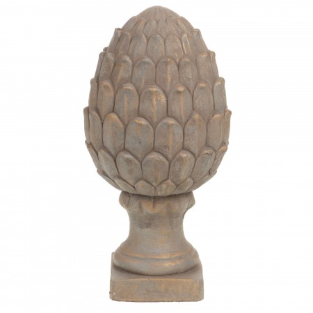 Pomme de pin dorée