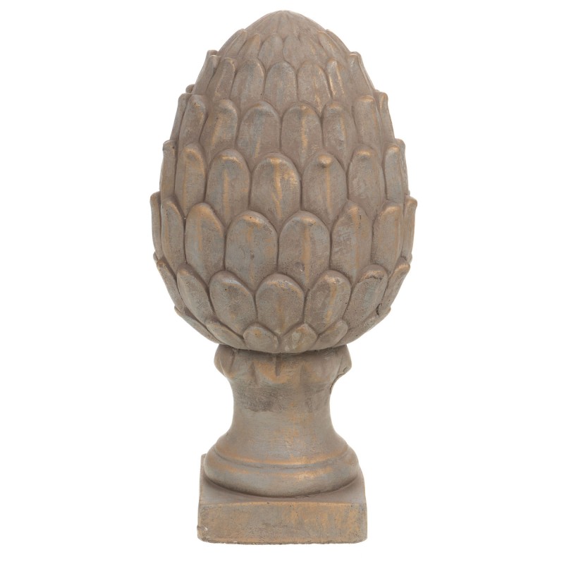 Pomme de pin dorée
