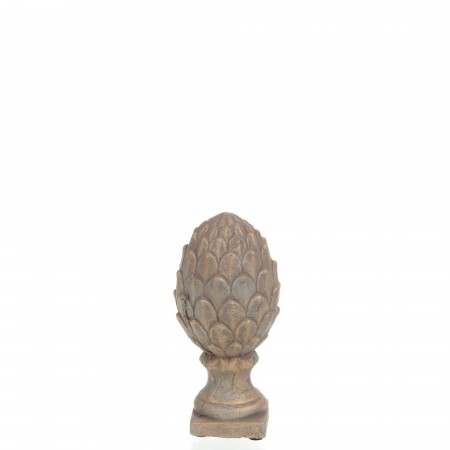 Pomme de pin dorée