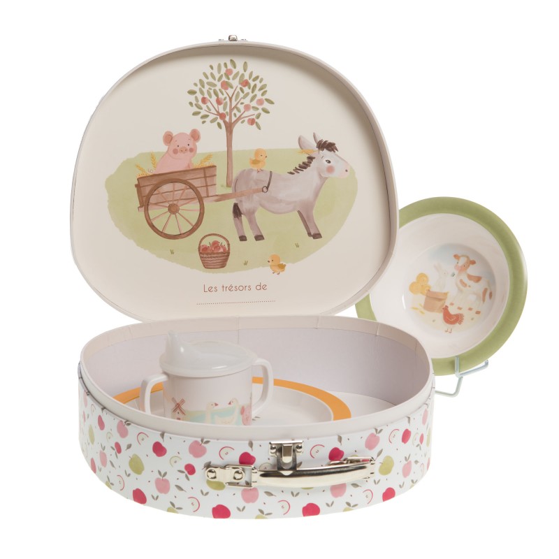 Coffret valisette déjeuner...