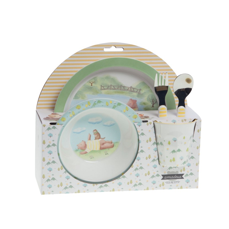 Coffret déjeuner 5pièces...