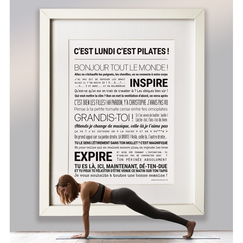 Affiche 24x30 cm - Tout est...